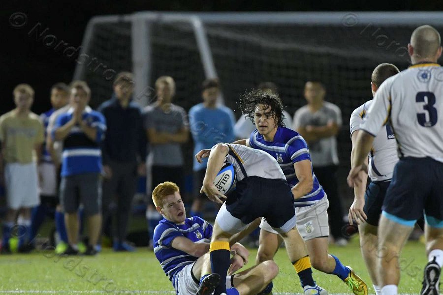 Wheaton Men\'s Rugby vs Mass Maritime.  Photo by Keith Nordstrom